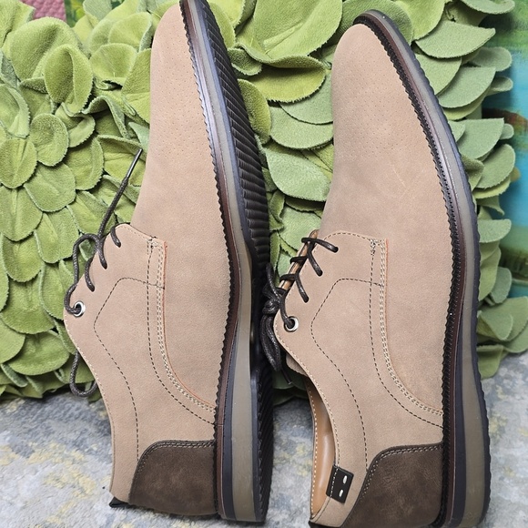 Madden Men\'s Heptor Taupe Faux Suede Dress Shoes Size 8 main image 7